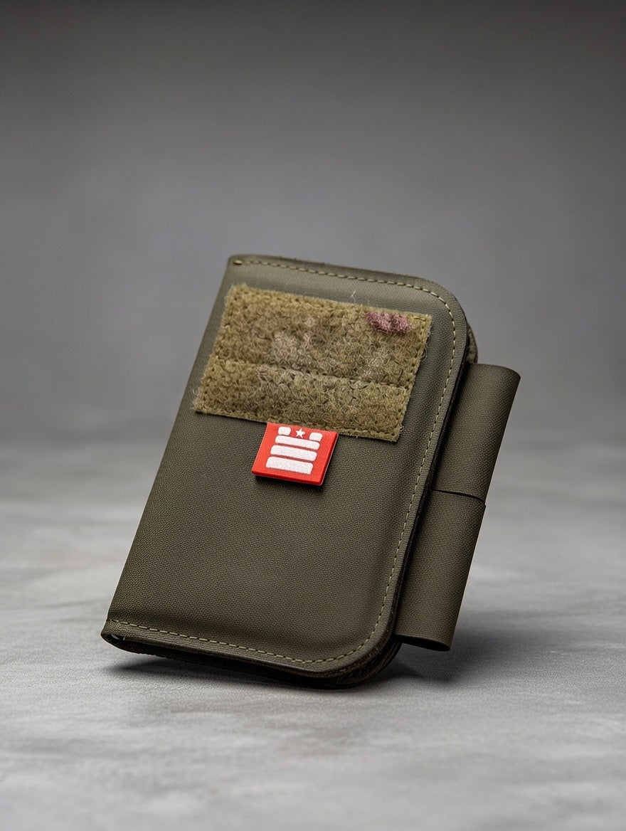 EDC Field Notes Cover – Tactical Notebook Cover with Pen Slot