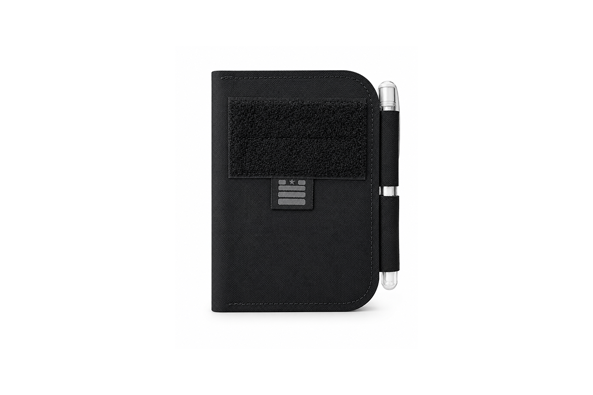 H&O × Geek Field Nitriding OD Cover 500 EDC Field Notes Cover – Tactical Notebook Cover with Pen Slot