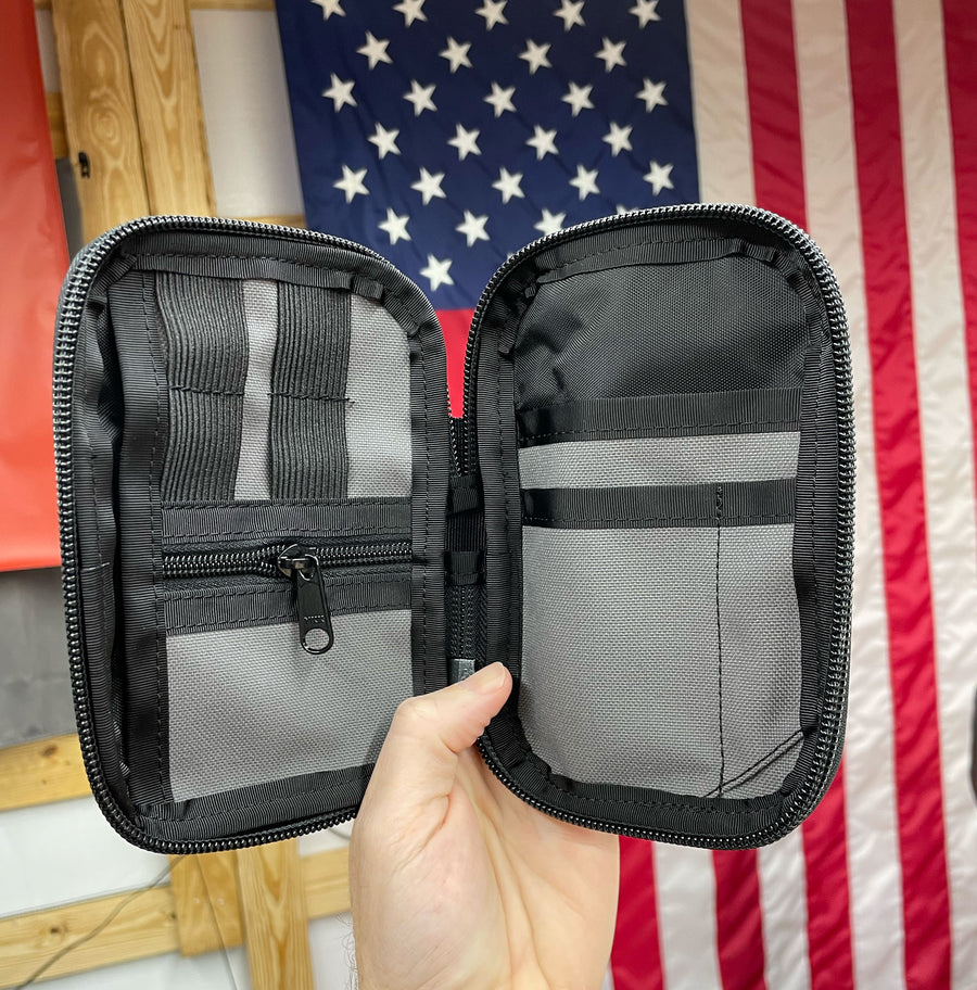 Wolf Gray Cordura Mightier Pouch w/ Loop