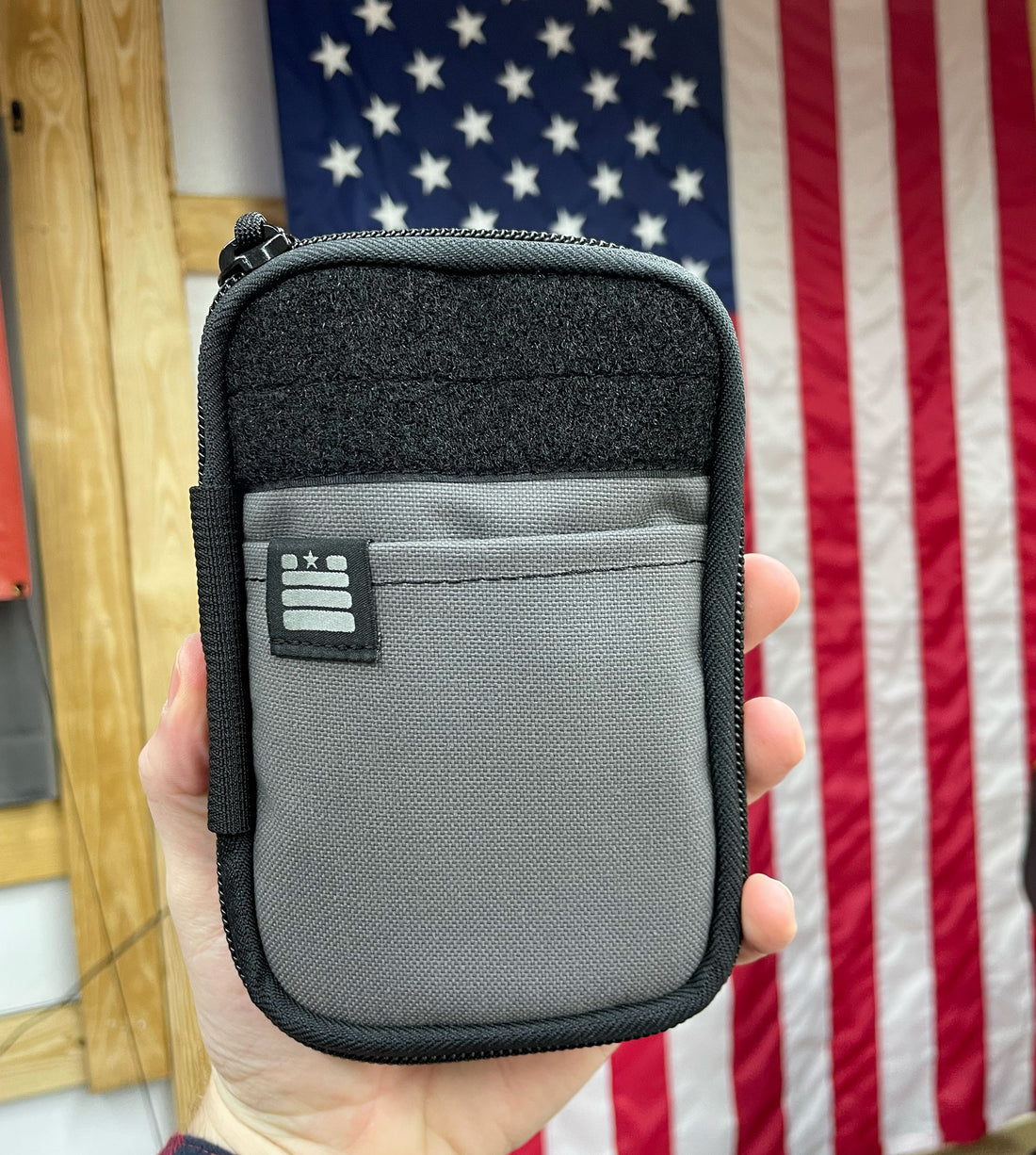 Wolf Gray Cordura Mightier Pouch w/ Loop