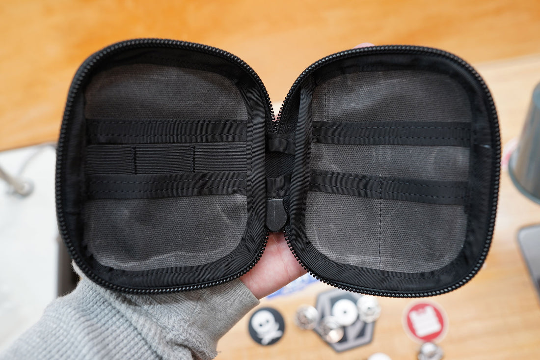 garage built gear mighty pouch EDC Pouch Organizer for Pocket Tools with Velcro Panel – Mighty Pouch