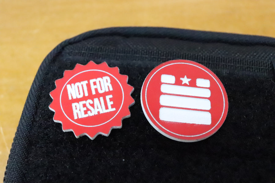 GB LOGO / Not For Resale Patch Chip - Garage Built