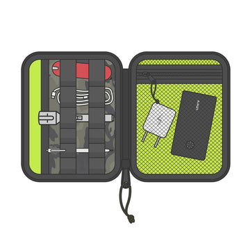 Tech Organizer Pouch - Garage Built Gear