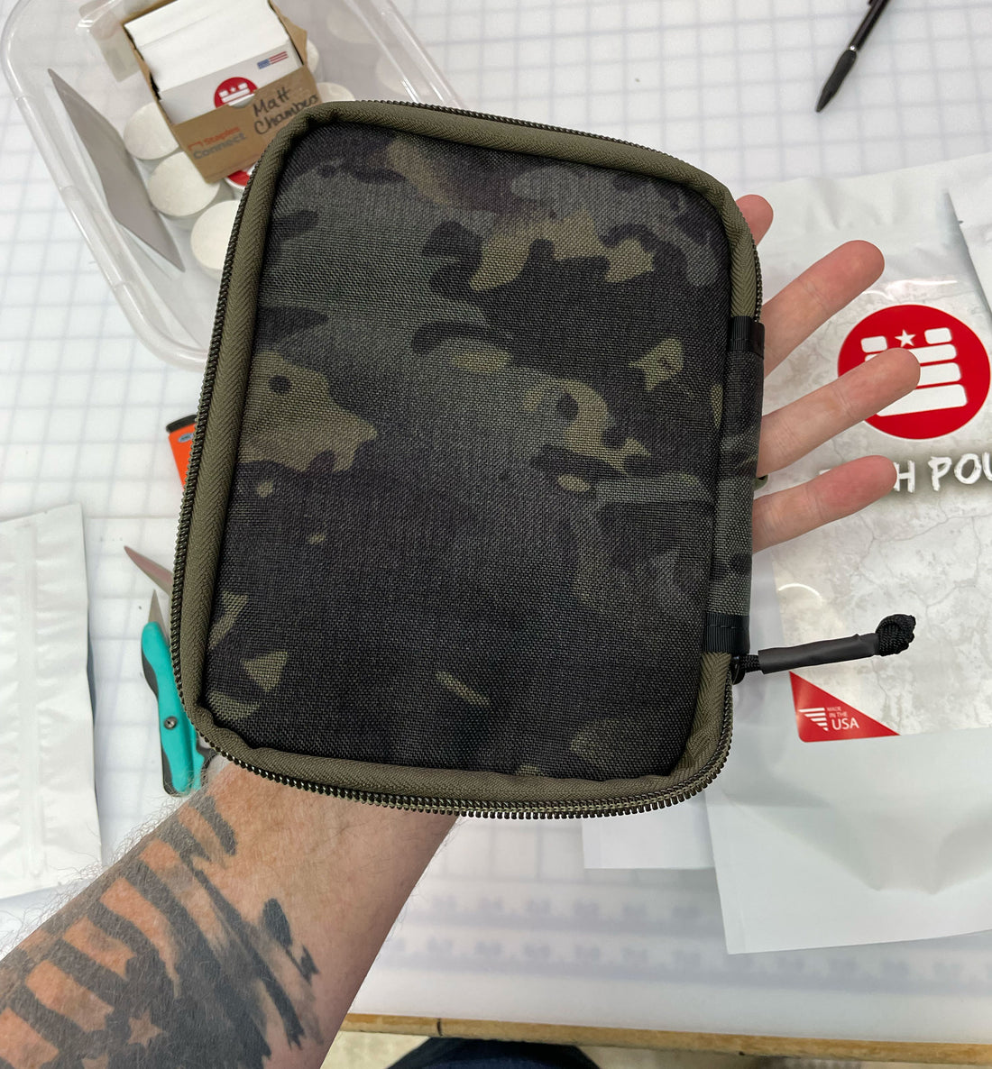 Tech Pouch V2 - Garage Built Gear